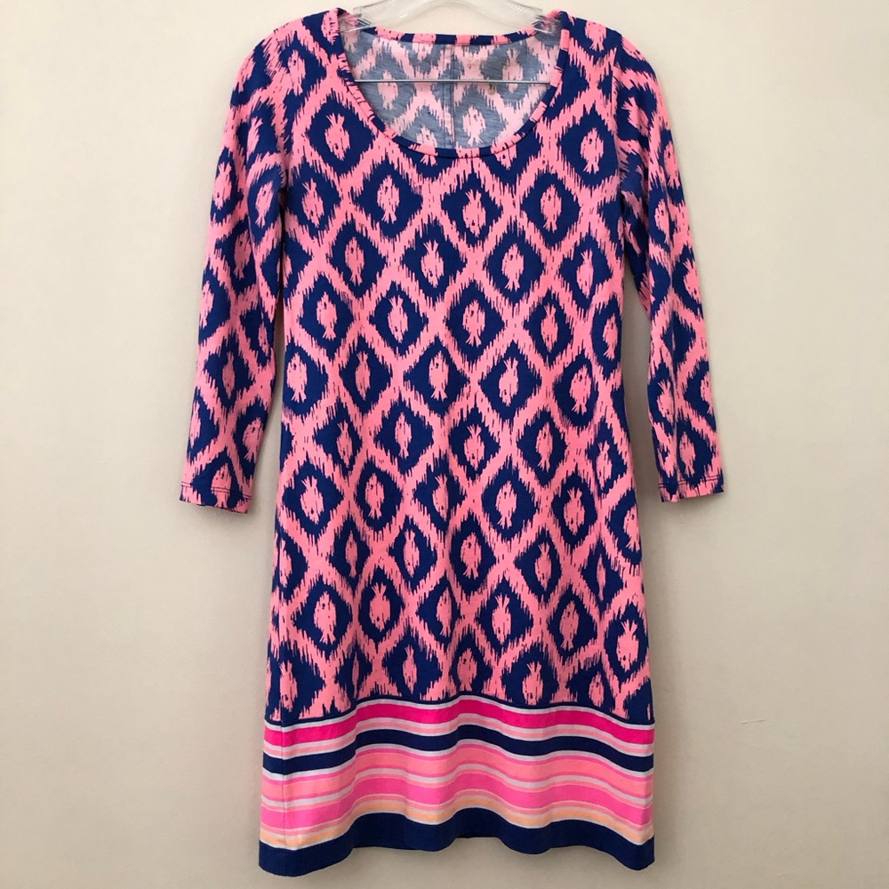 Lilly Pulitzer Womens Xs fish tshirt dress